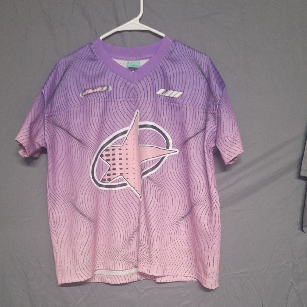 Limited Edition JLab Esports Jersey - Pink & Purple Ombre Star Graphic